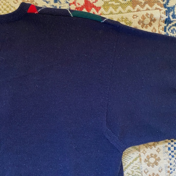 Vintage Pringle of Scotland Argyle Wool Sweater - Picture 5 of 8